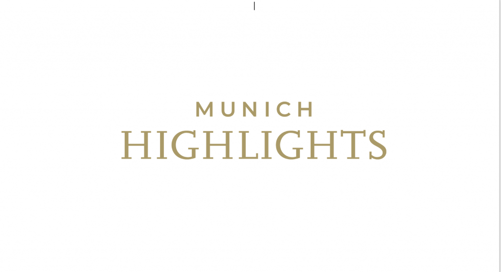 Munich Highlights 2026