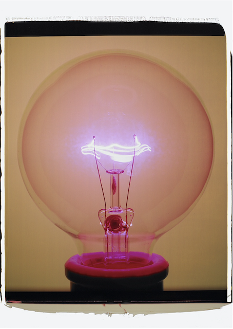 Amanda Means, Light Bulb, 2003, Polaroid, 61 x 50,8 cm. © and courtesy Persiehl & Heine